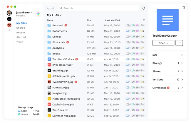 Space Desktop client